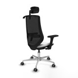 Kontorstol med hovedg�rde Mardos traslack bali Piqueras y Crespo D086G2H Hvid #6