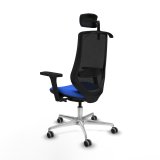 Kontorstol med hovedg�rde Mardos traslack bali Piqueras y Crespo D086G2H Bl� #4