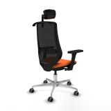 Kontorstol med hovedg�rde Mardos traslack bali Piqueras y Crespo D086G2H Orange #6