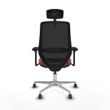 Kontorstol med hovedg�rde Mardos traslack bali Piqueras y Crespo D086G2H Brun Sort #5