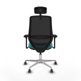 Kontorstol Piqueras y Crespo D086G2H Turkisbl� #5