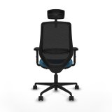 Kontorstol Mardos traslack bali Piqueras y Crespo D036N2H Sort Petroleum gr�n #5