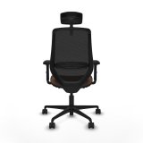 Kontorstol Mardos traslack bali Piqueras y Crespo D036N2H Sort M�rkebrun #5