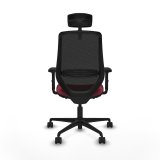 Kontorstol med hovedg�rde Mardos traslack bali Piqueras y Crespo D036N2H R�dbrun #5