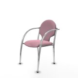 Modtagelsesstol Hell�n Piqueras y Crespo 220PTCRB710 Pink 2 enheder #2