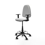 Kontorstol Piqueras y Crespo B1D01RN Hvid H�j #2