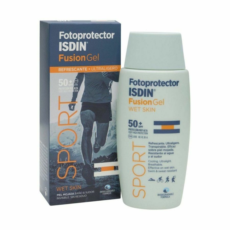 Solbeskyttelse - gel Isdin 690018548 Gel SPF 50+ (3 enheder) #1