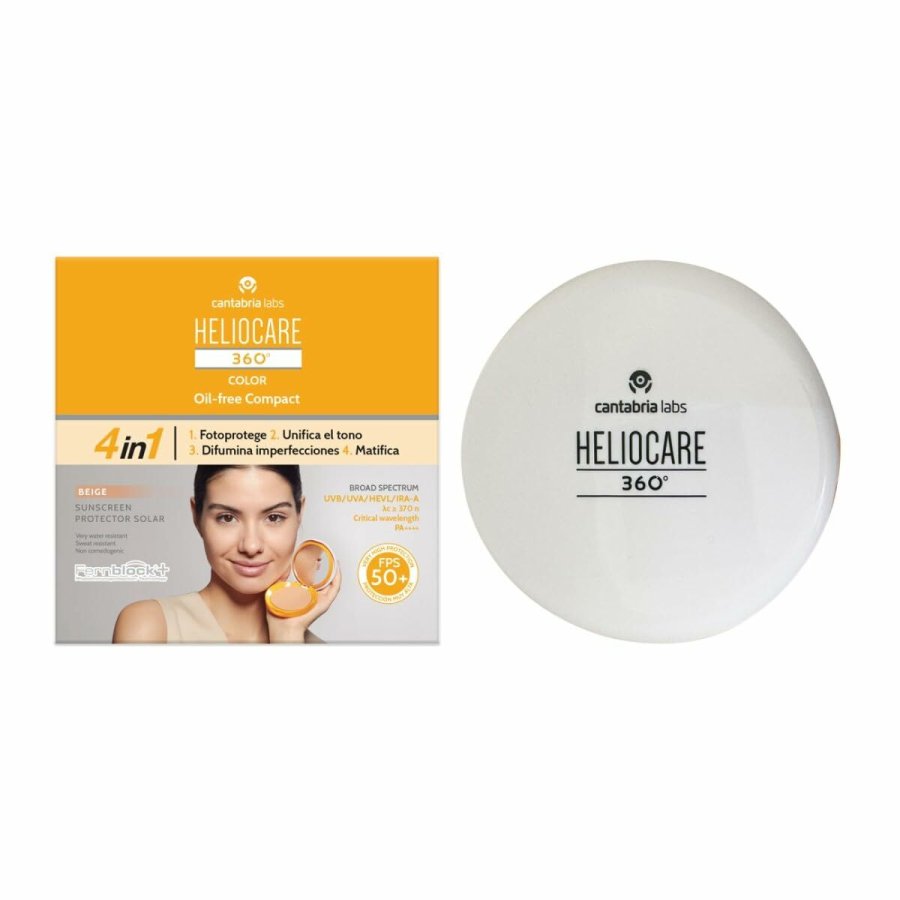 Solbeskyttelse med farve Heliocare HELIOCARE 360 Beige Spf 50 10 g #1