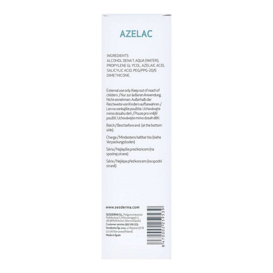 Behandling acne Sesderma Azelac Ansigtscreme 100 ml #4