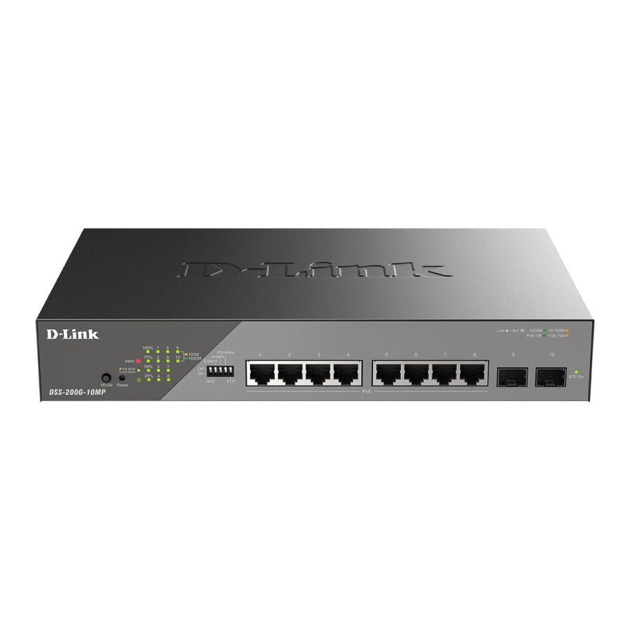 Switch D-Link DSS-200G-10MP/E #1