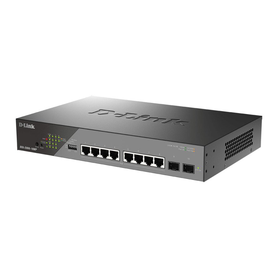 Switch D-Link DSS-200G-10MP/E #3