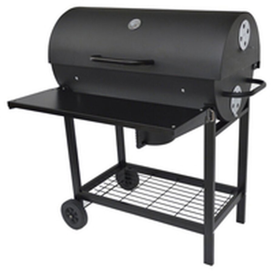 Tr�kulsgrill med L�g og Hjul Fieldmann FZG 1007 Sort #2