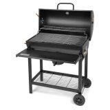 Tr�kulsgrill med L�g og Hjul Fieldmann FZG 1007 Sort #3