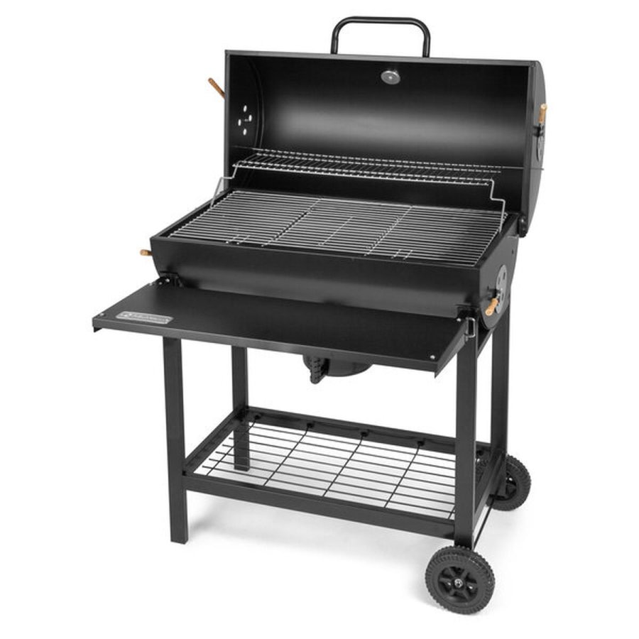Tr�kulsgrill med L�g og Hjul Fieldmann FZG 1007 Sort #3