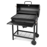 Tr�kulsgrill med L�g og Hjul Fieldmann FZG 1007 Sort #4