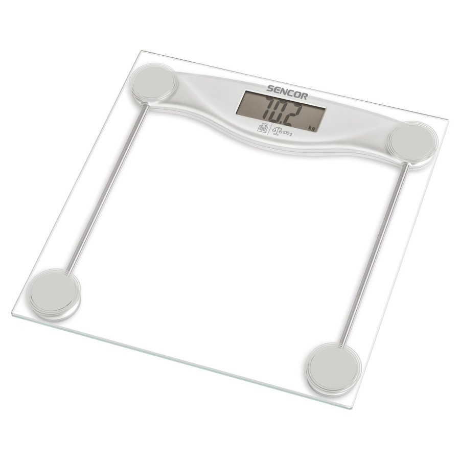Digital badevgt Sencor Gennemsigtig Glas Hrdet glas 150 kg #5