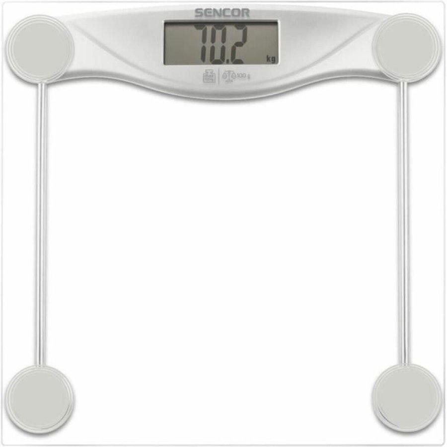 Digital badevgt Sencor Gennemsigtig Glas Hrdet glas 150 kg #25