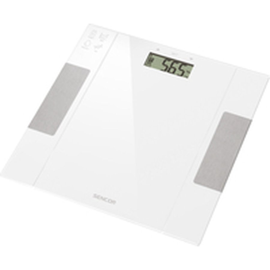 Digital badevgt Sencor Hvid Glas 150 kg #9