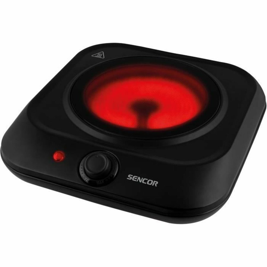 Plade i glaskeramik Sencor SCP 1763BK 1200 W #1