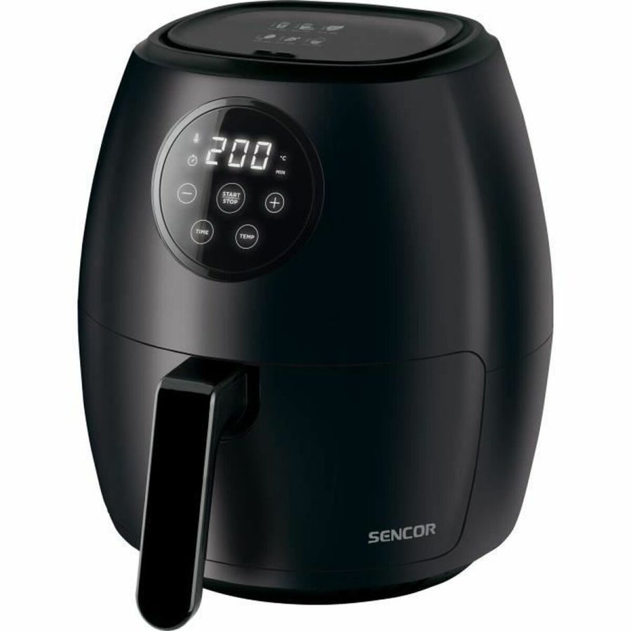 Varmluftsfrituregryde Sencor SFR 5030BK Sort 1300 W 3,5 L #1
