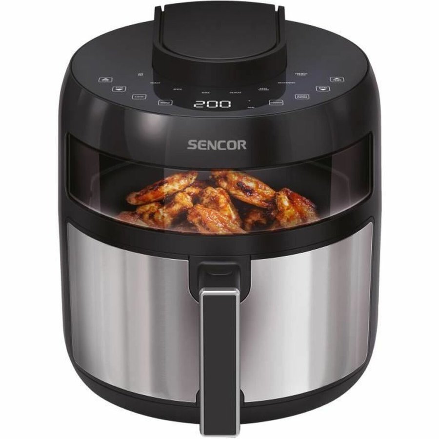 Varmluftsfrituregryde Sencor SFR 5010BK Sort 1500 W 5 L #5