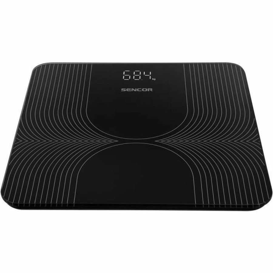 Digital badevgt Sencor SBS 2476BK Sort 180 kg #2