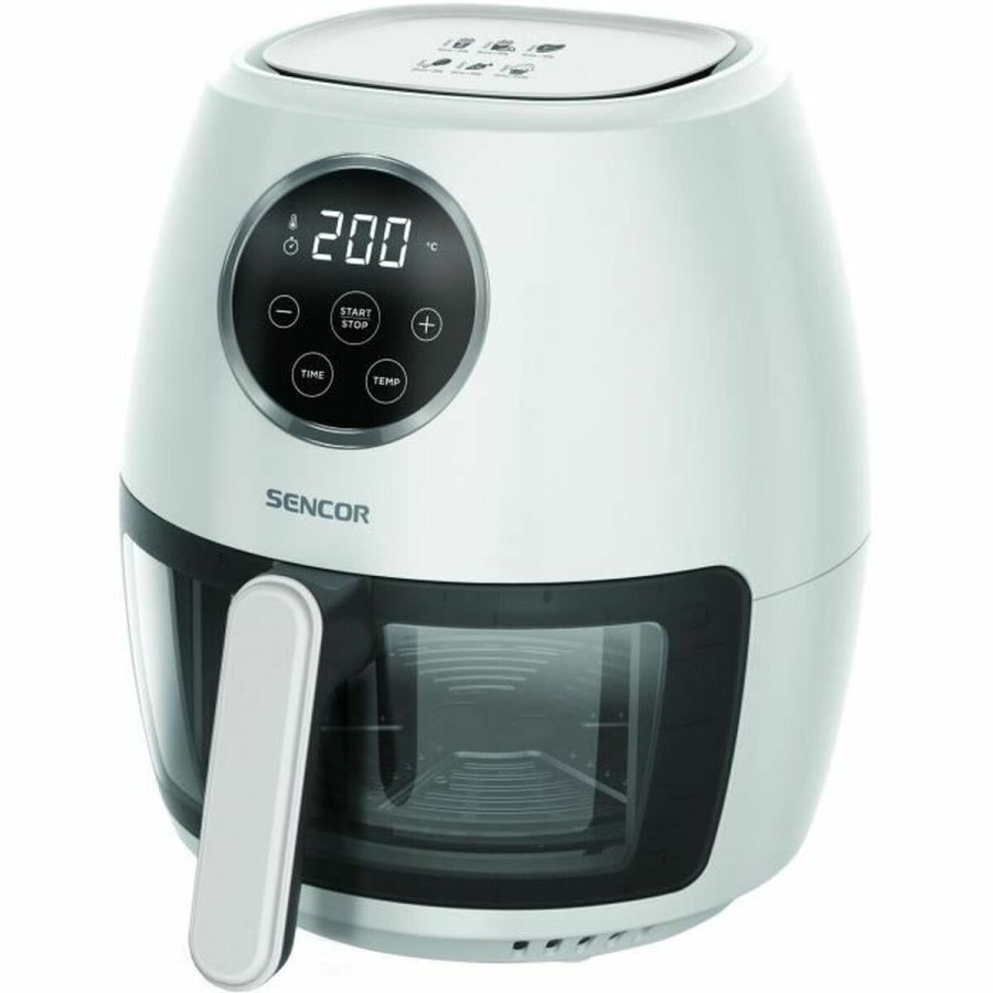 Varmluftsfrituregryde Sencor SFR 5340WH Hvid 1300 W 3,5 L #1