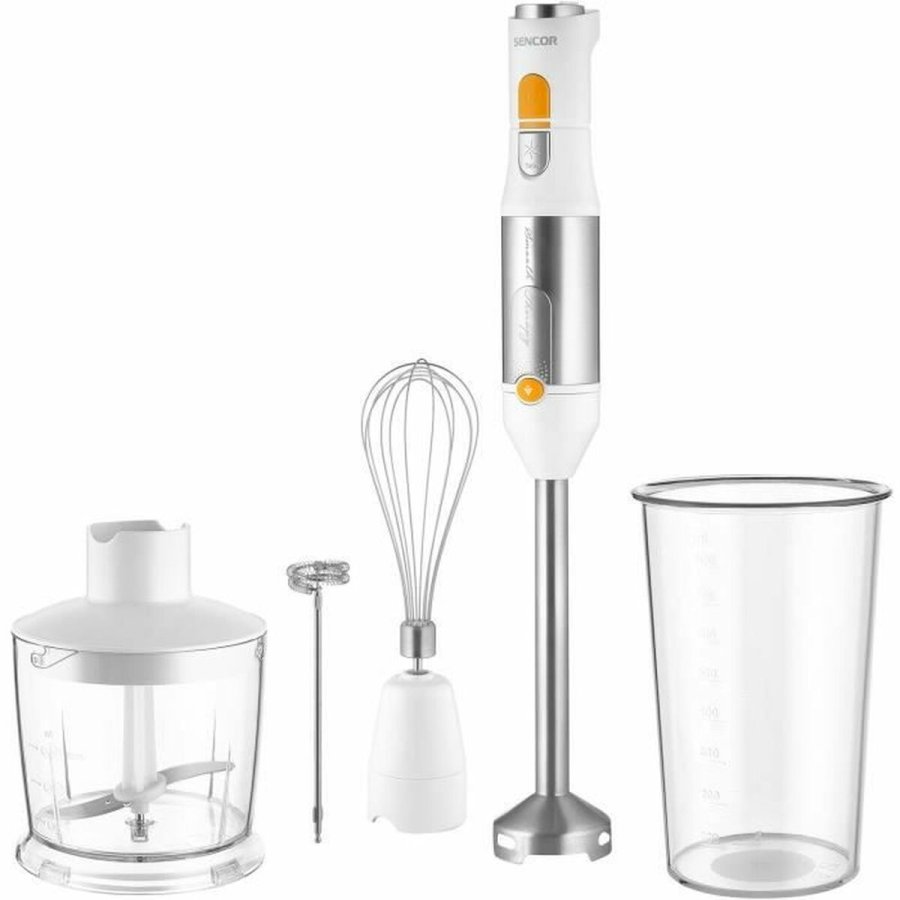 Hndblender Sencor SHB 6301WH Hvid 1200 W #1