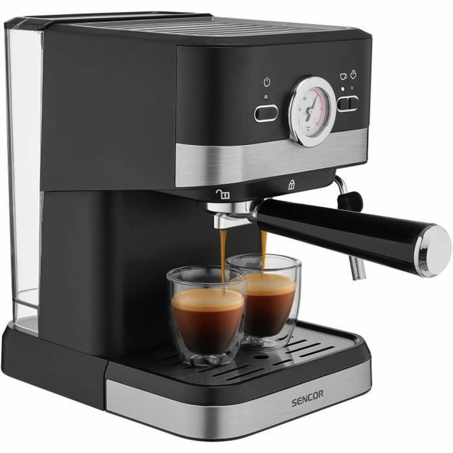 Superautomatisk kaffemaskine Sencor SES 1721BK Sort Gr 1050 W #2