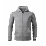 Sweatshirt med htte til piger Malfini Trendy Zipper Jr #1