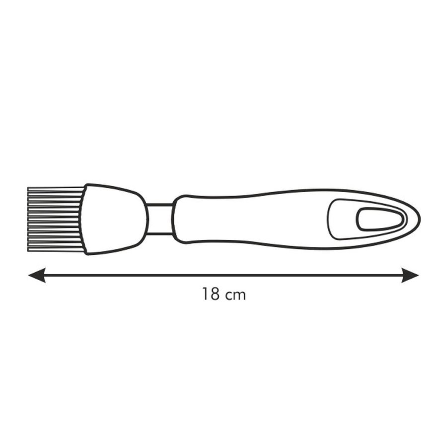 Bagepensel Tescoma Presto Silikone Gul #3