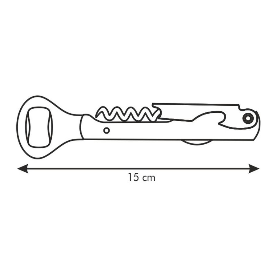 Tjenerens ven flaskebner Tescoma Presto Rustfrit stl Plastik #4