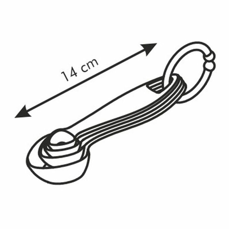 St med mleskeer Tescoma Presto Plastik 4 Dele #2