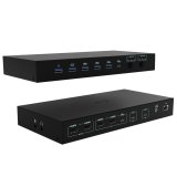 USB Hub i-Tec C31KVMDOCKPDPRO Sort #1