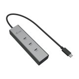 USB Hub i-Tec C31HUBMETAL8KPDPRO Slvfarvet #1