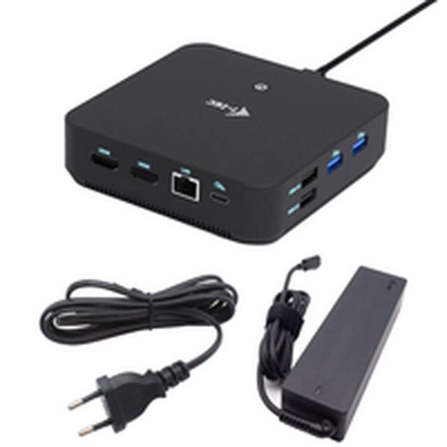 USB Hub i-Tec C31TRIVIDPRO100W Sort 100 W #1