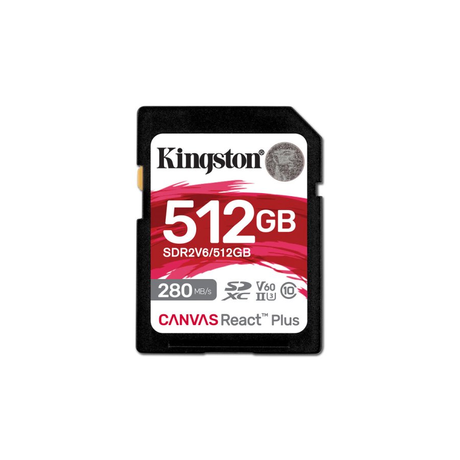 SDXC-hukommelseskort Kingston Technology Canvas React Plus 512 GB #1