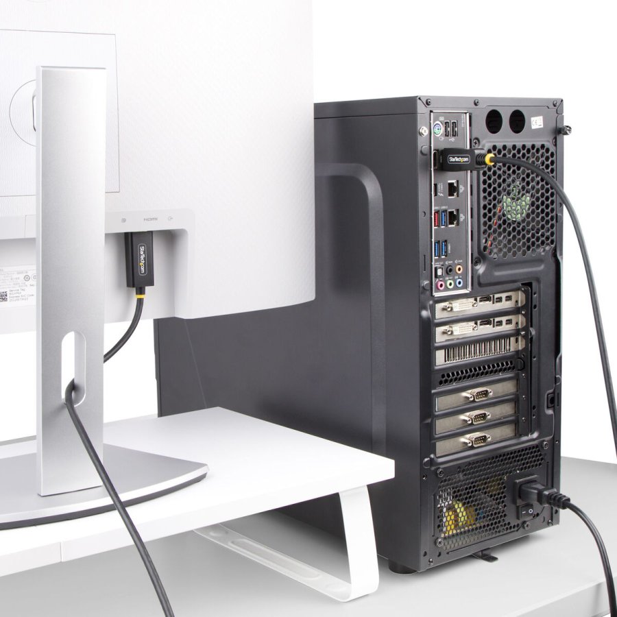 DisplayPort til HDMI-adapter Startech 6F-DP-HDMI-4K60-HDR Sort 2 m #6