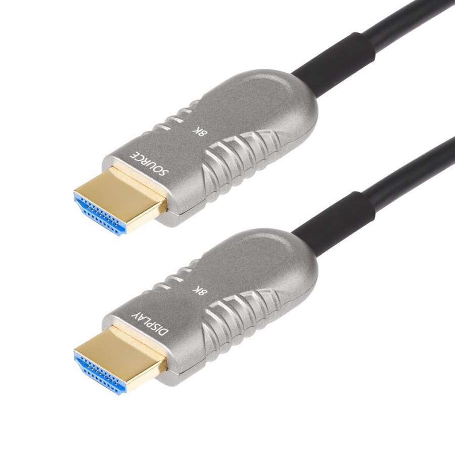 HDMI-kabel Startech 8K-A-50F-HDMI-CABLE Sort S�lvfarvet 15,2 m #2