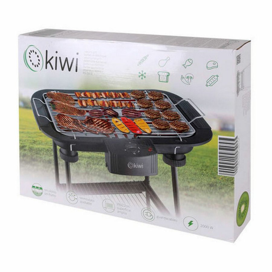 Elektrisk Grill Kiwi 2000 W 3 enheder #9