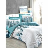 Dynebetrk st Bl Hvid 220 x 240 cm #1