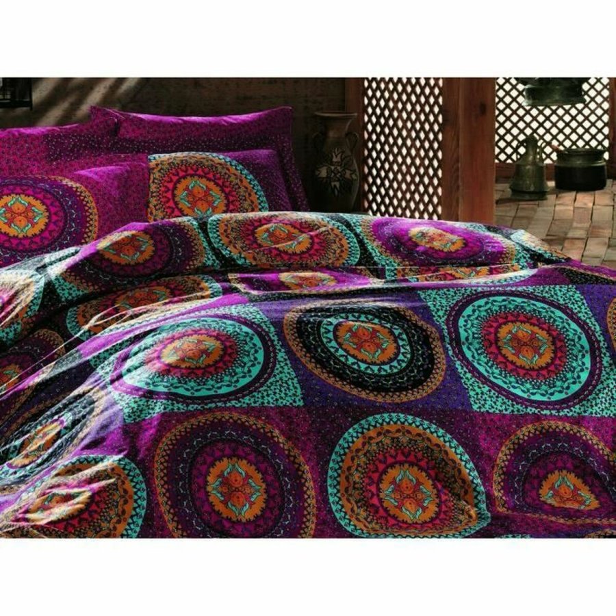 Dynebetrk st Multifarvet 220 x 240 cm #9