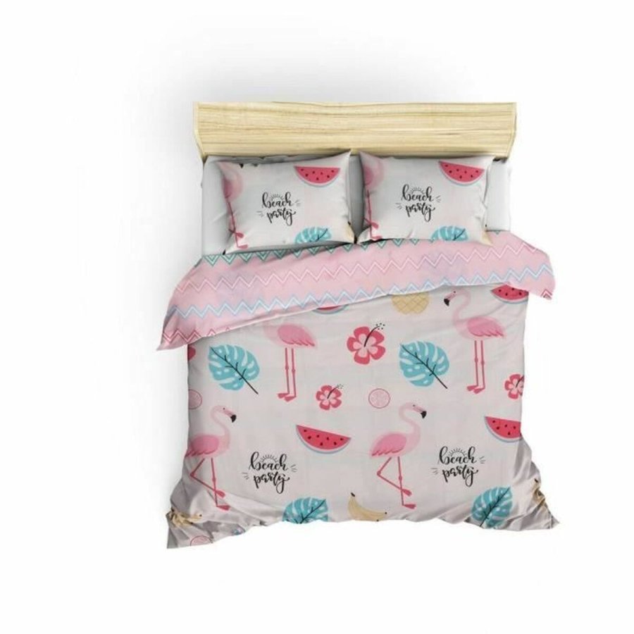 Dynebetr�k s�t Hvid Seng 200 3 Dele #3