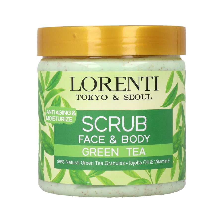 Rensende skrubbecreme Lorenti Peeling Face & Body Green Tea 500 ml #1