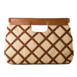 Hndtasker til damer Laura Ashley VALETTA-QUILTED-TAN Brun 30 x 20 x 9 cm #1