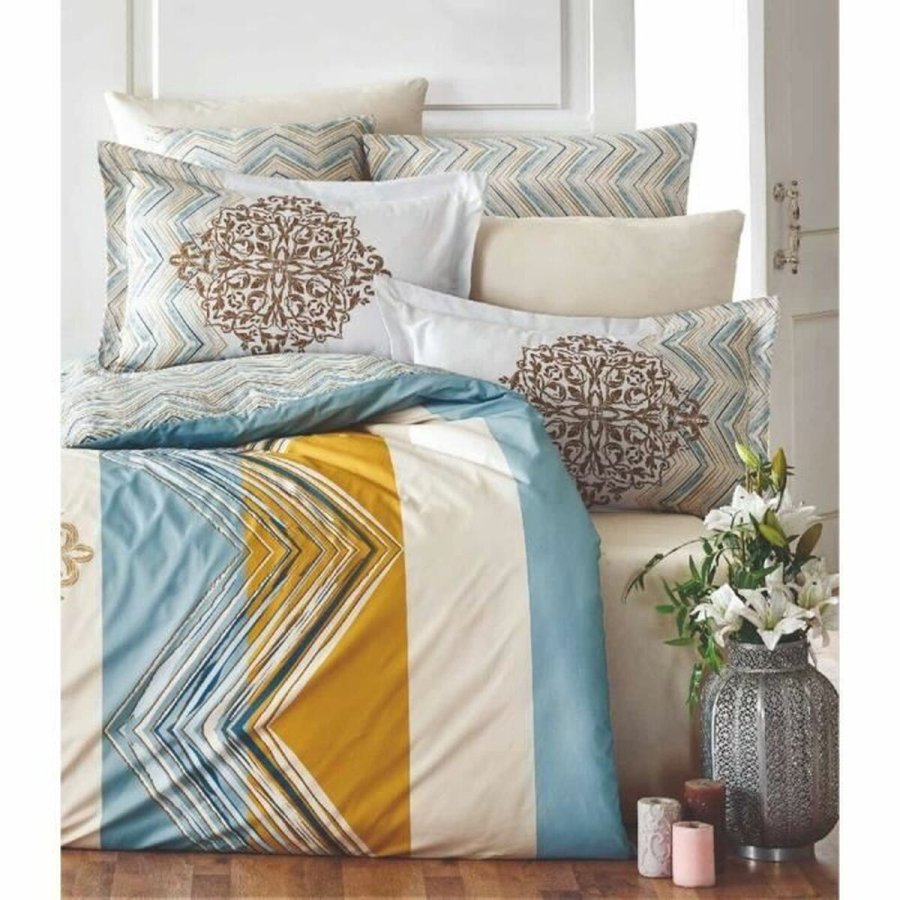 Dynebetr�k s�t Hvid Seng 200 3 Dele #5