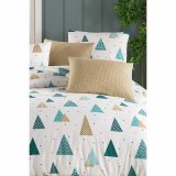 Dynebetr�k s�t Hvid Seng 200 3 Dele #3