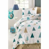 Dynebetr�k s�t Hvid Seng 200 3 Dele #4