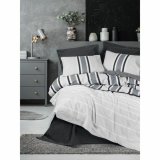 Dynebetrk st Hvid Gr 220 x 240 cm #1