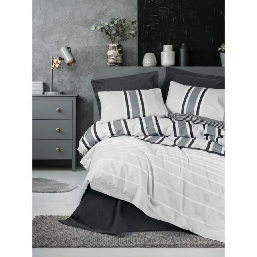 Dynebetrk st Hvid Gr 220 x 240 cm #1